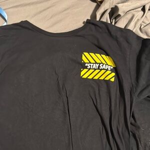 Akademiks Black Graphic T-Shirt